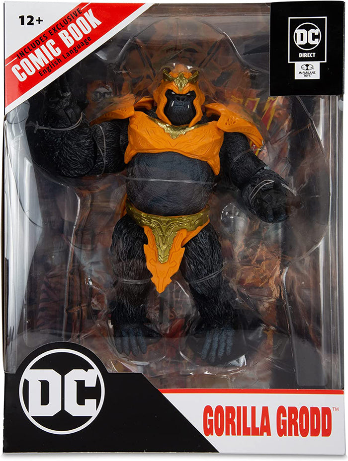 DC Direct Comic 7 Inch Scale Action Figure Mega Scale - Gorilla Grodd (Sub-Standard Packaging)