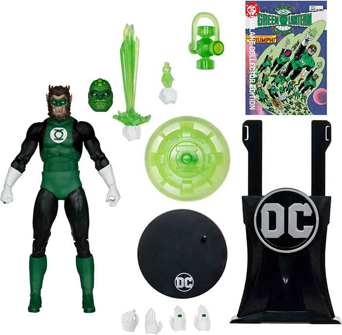 DC Multiverse Collector Edition 7 Inch Action Figure Green Lantern Corps Exclusive - Green Lantern Platinum