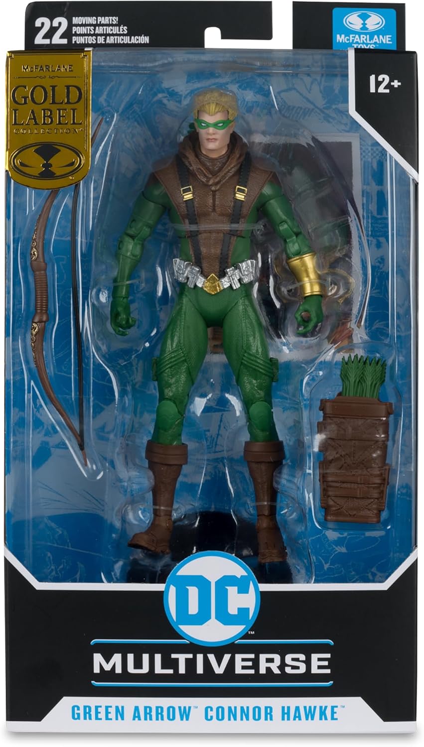DC Multiverse 7 Inch Action Figure Exclusive - Green Arrow Connor Hawke Gold Label