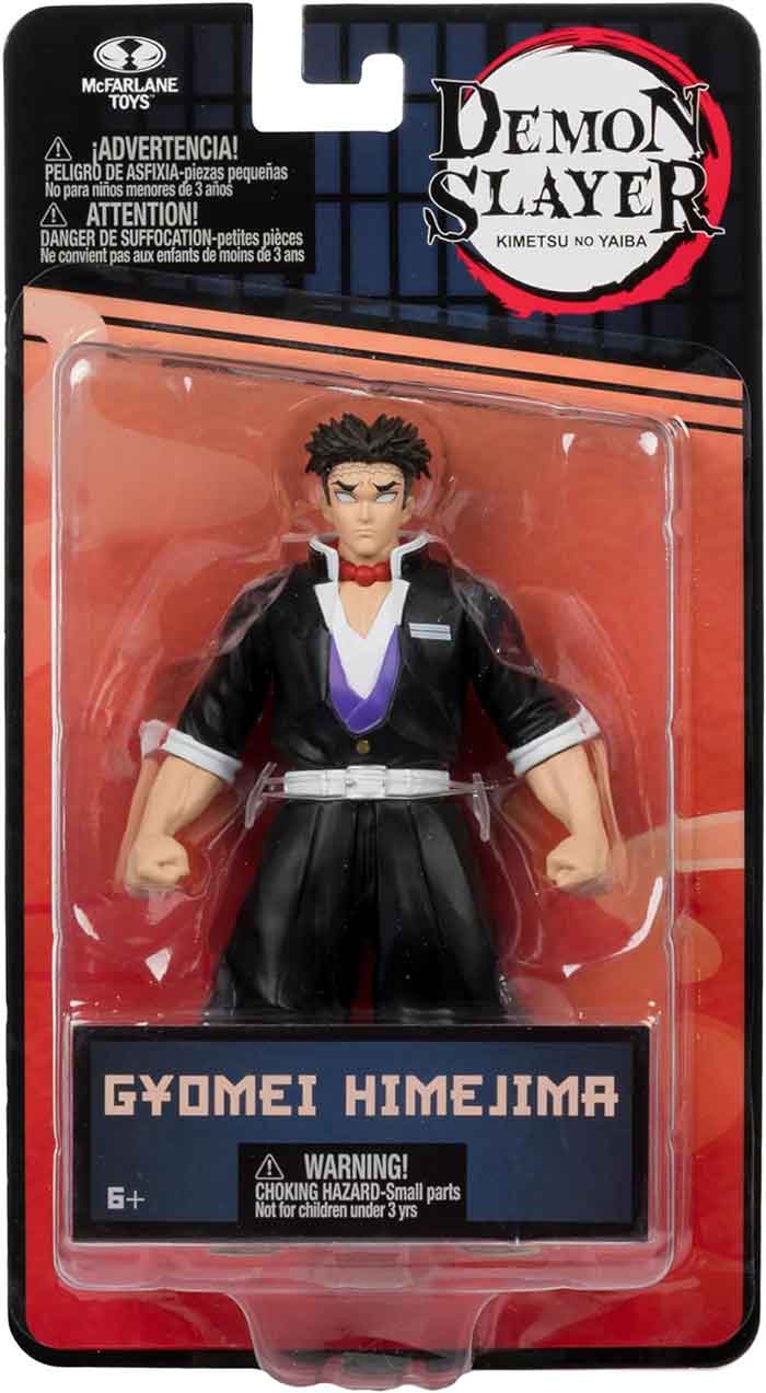 Demon Slayer Kimetsu No Yaiba 5 Inch Action Figure Basic Wave 3 - Gyomei Himejima in Corps Uniform