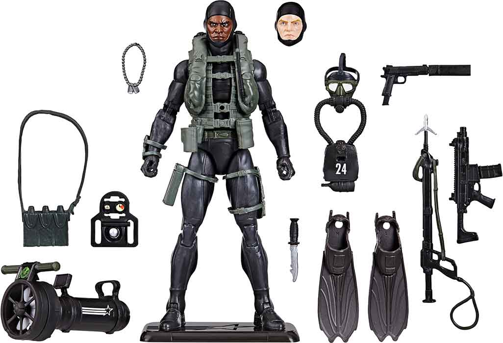 G.I. Joe Classified 6 Inch Action Figure 60th Deluxe - Recon Diver