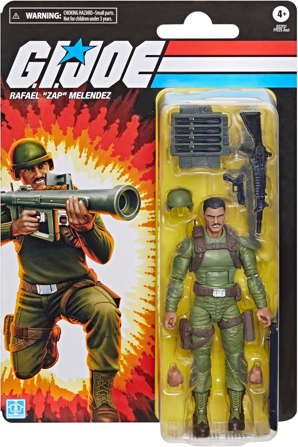 G.I. Joe Classified 6 Inch Action Figure Retro (2026 Wave 1) - Rafael Zap Melendez