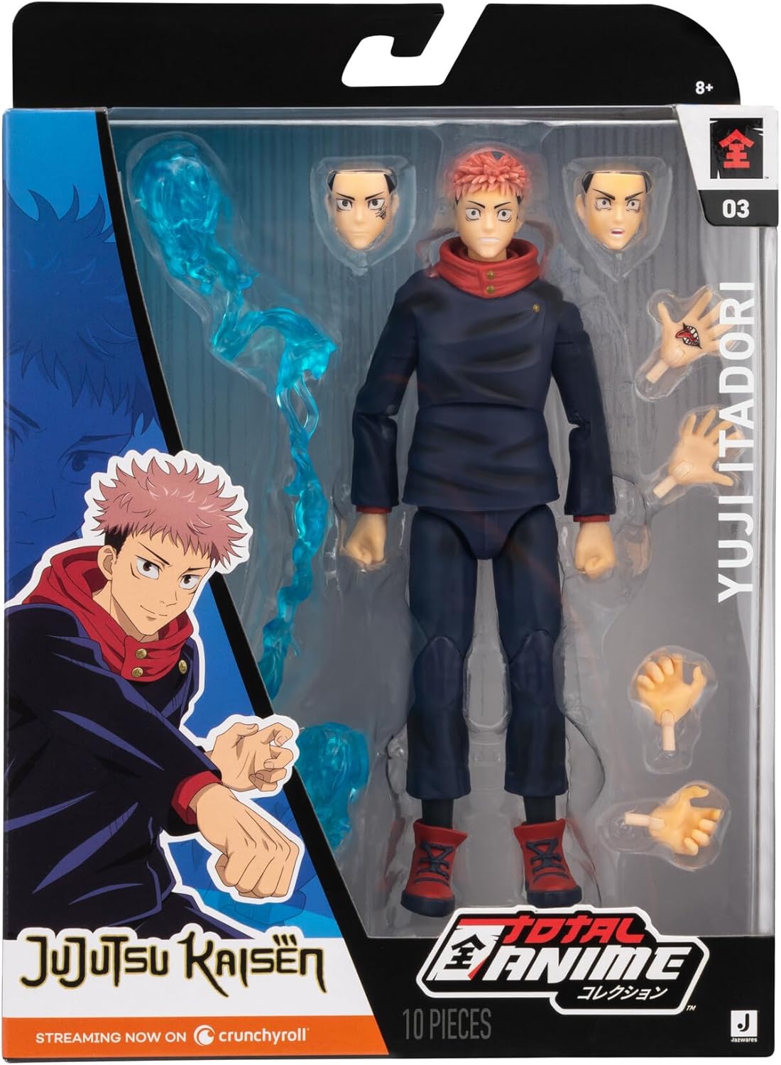 Jujutsu Kaisen 6 Inch Action Figure Total Anime - Yuji Itadori #03