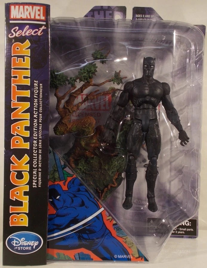 Mavel Select Black Panther 7 Inch Action Figure - Black Panther