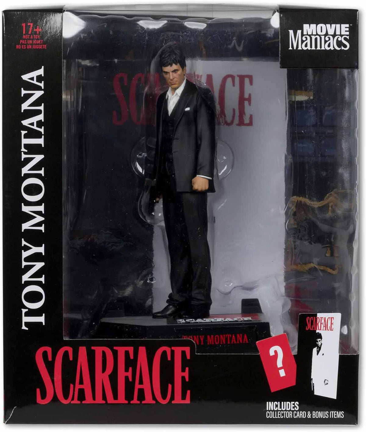 Movie Maniacs Sarface 6 Inch Static Figure - Tony Montana
