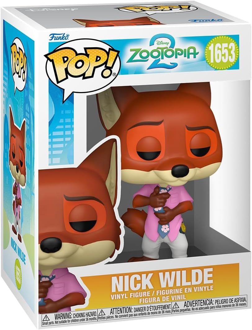 Pop Disney Zootopia 3.75 Inch Action Figure - Nick Wilde #1653