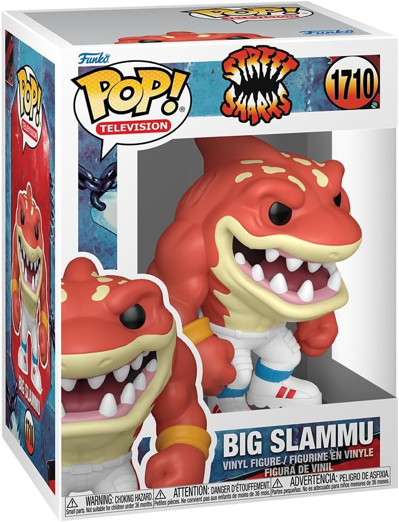 Pop Television Street Sharks 3.75 Inch Action Figure - Big Slammu #1710