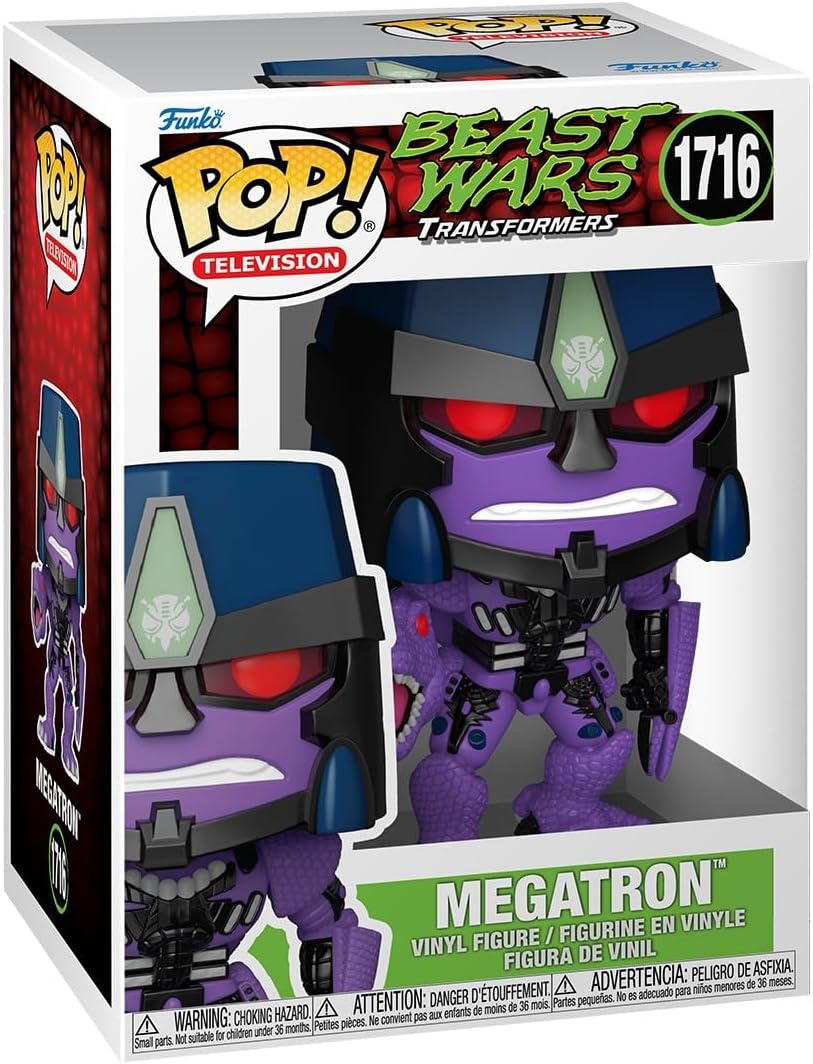 Pop Television Transformers Beast Wars 3.75 Inch Action Figure - Megatron #1716