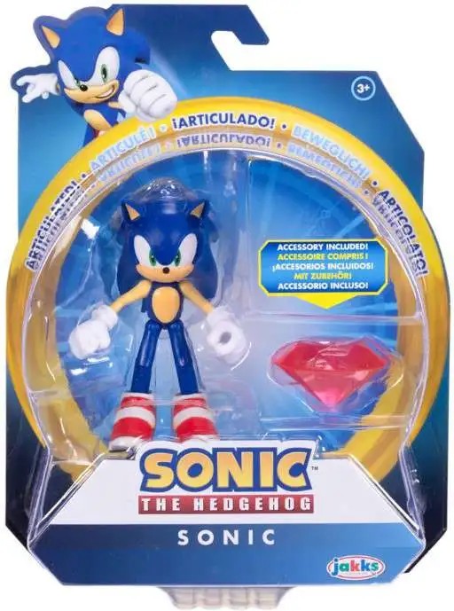 Sonic The Hedgehog 4 Inch Action Figure Wave 20 - Sonic with Pink Emerald
