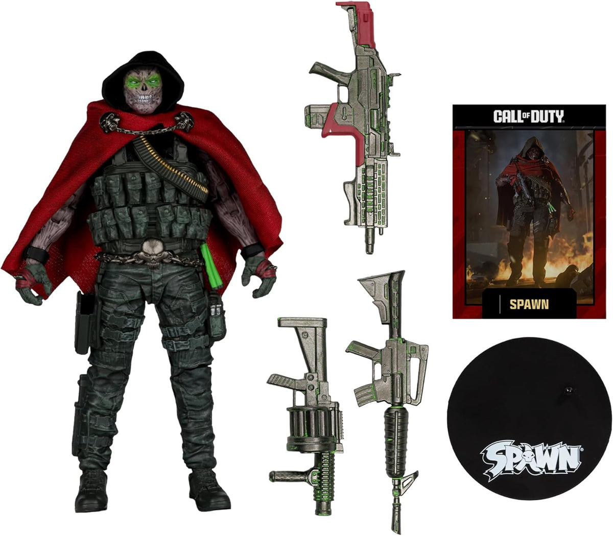 Spawn Call Of Duty 7 Inch Action Figure - Burned Spawn
