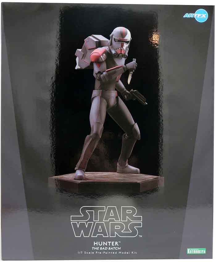 Star Wars The Bad Batch 10 Inch Statue Figure ArtFX - Hunter