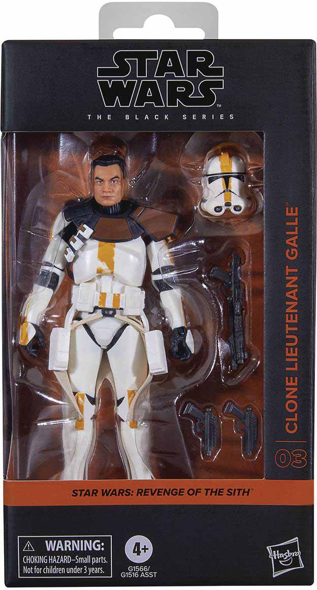Star Wars The Black Series 6 Inch Action Figure (2025 Wave 4) - Clone Lieutenant Galle #03