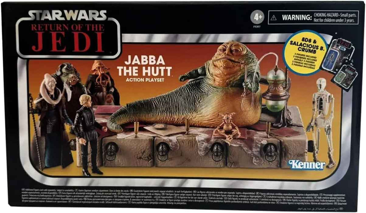 Star Wars The Vintage Collection 3.75 Inch Scale Action Figure Box Set - Jabba The Hutt Set