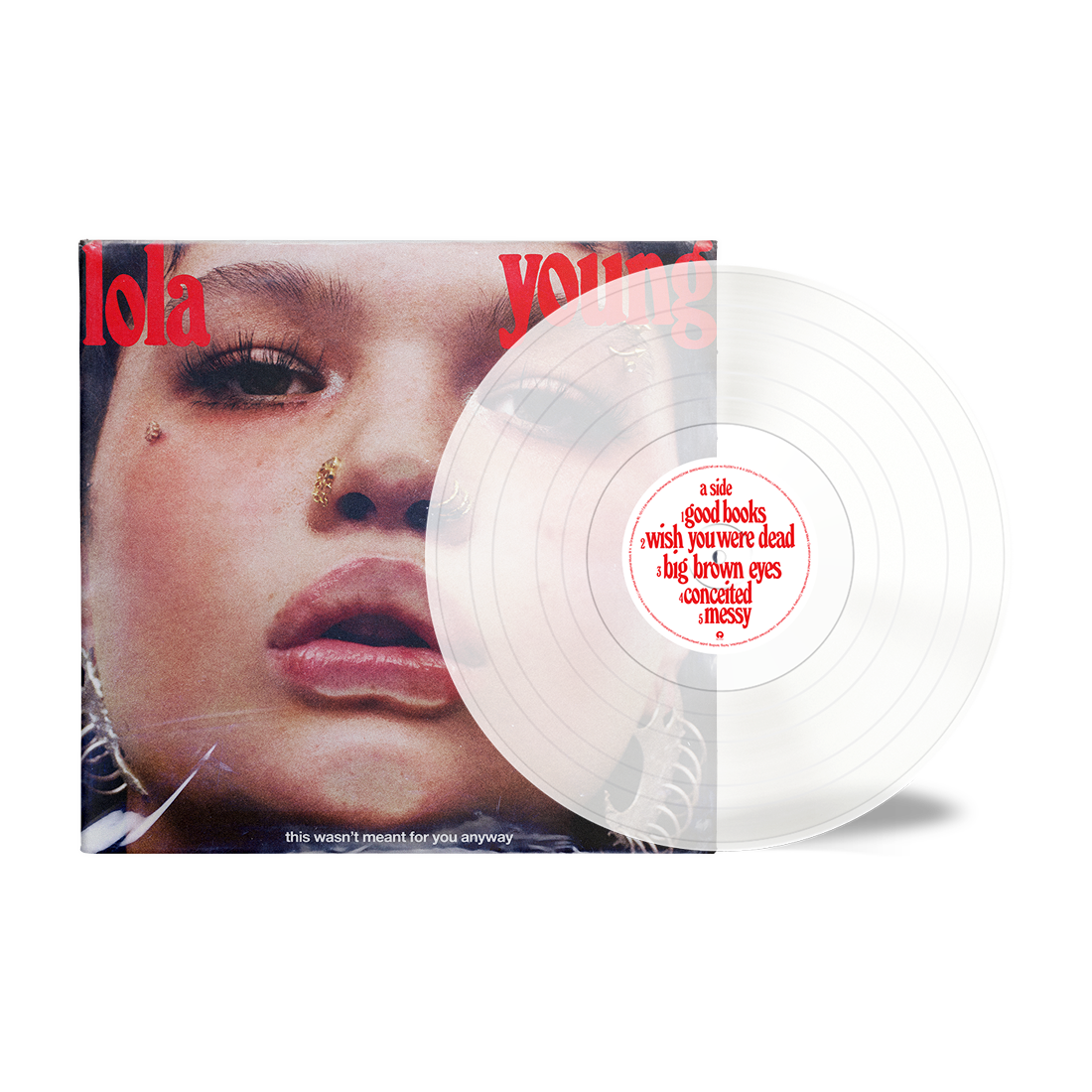 This Wasn't Meant for You Anyway (Indie Transparent Repressing) - Lola Young [Colour Vinyl]
