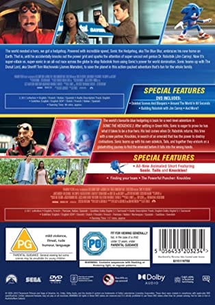 Sonic the Hedgehog: 2-movie Collection - Jeff Fowler [DVD]