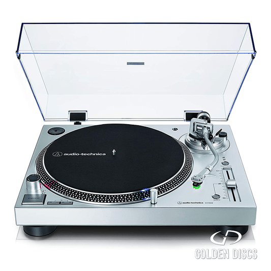 Audio-Technica AT-LP120XUSB Direct Drive Turntable (Silver) [Tech & Turntables]