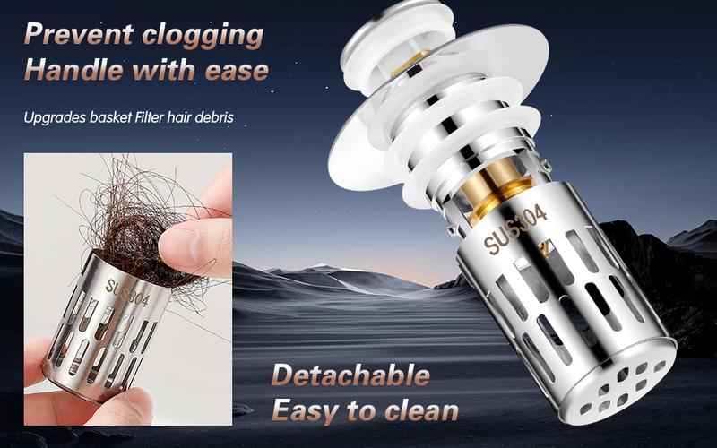 Universal Stainless Steel Drain Strainer