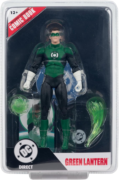 DC Direct Green Lanterns #48 7 Inch Action Figure Page Punchers - Green Lantern Hal Jordan
