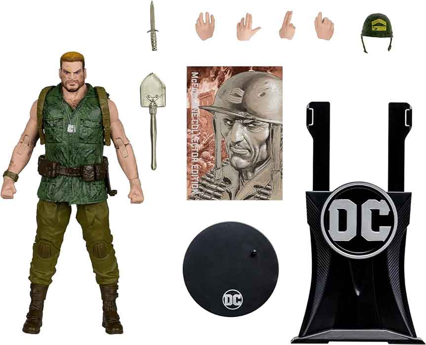 DC Multiverse Collector Edition 7 Inch Action Figure Wave 5 - Sergeant Rock (DC Classic)