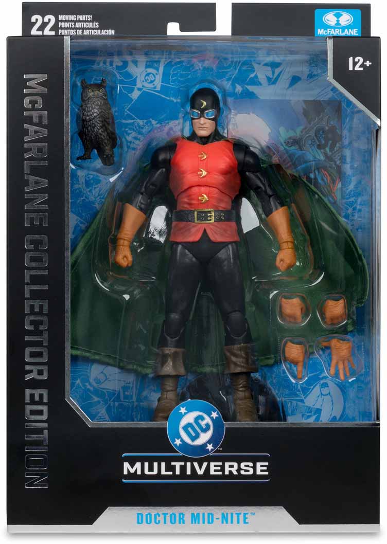 DC Multiverse Collector 6 Inch Action Figure Justice Society of America - Doctor Mid-Nite