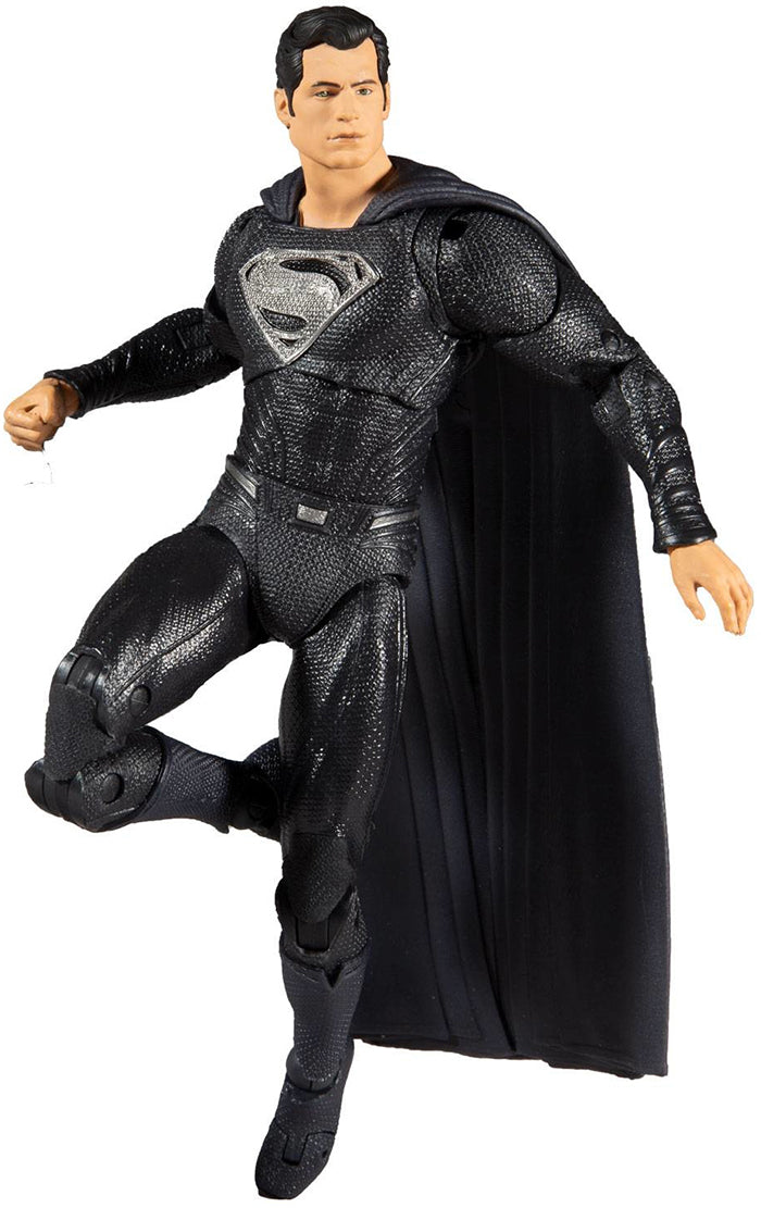 DC Multiverse Justice League 2021 7 Inch Action Figure - Superman Black Suit