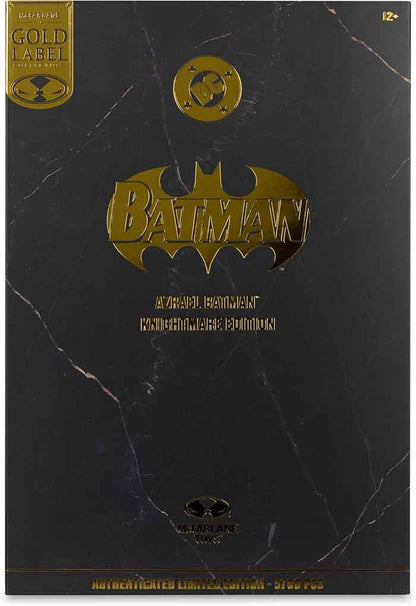 DC Multiverse Batman Knightfall 7 Inch Action Figure Exclusive - Azrael Batman Gold Label