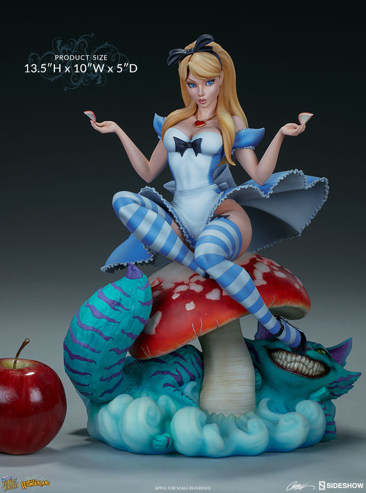 Fairytale Fantasies Collection 13 Inch Statue Figure - Alice in Wonderland by J. Scott Campbell Sideshow 200506