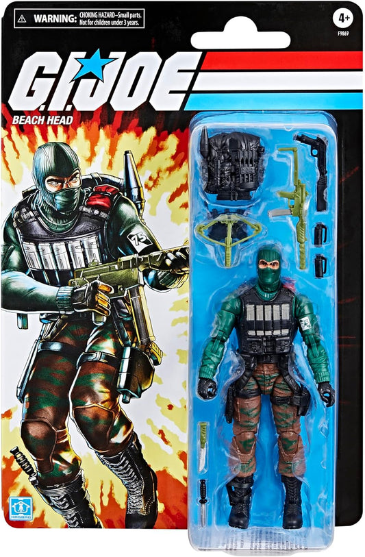 G.I. Joe Classifed 6 Inch Action Figure Retro (2024 Wave 2) - Beach Head