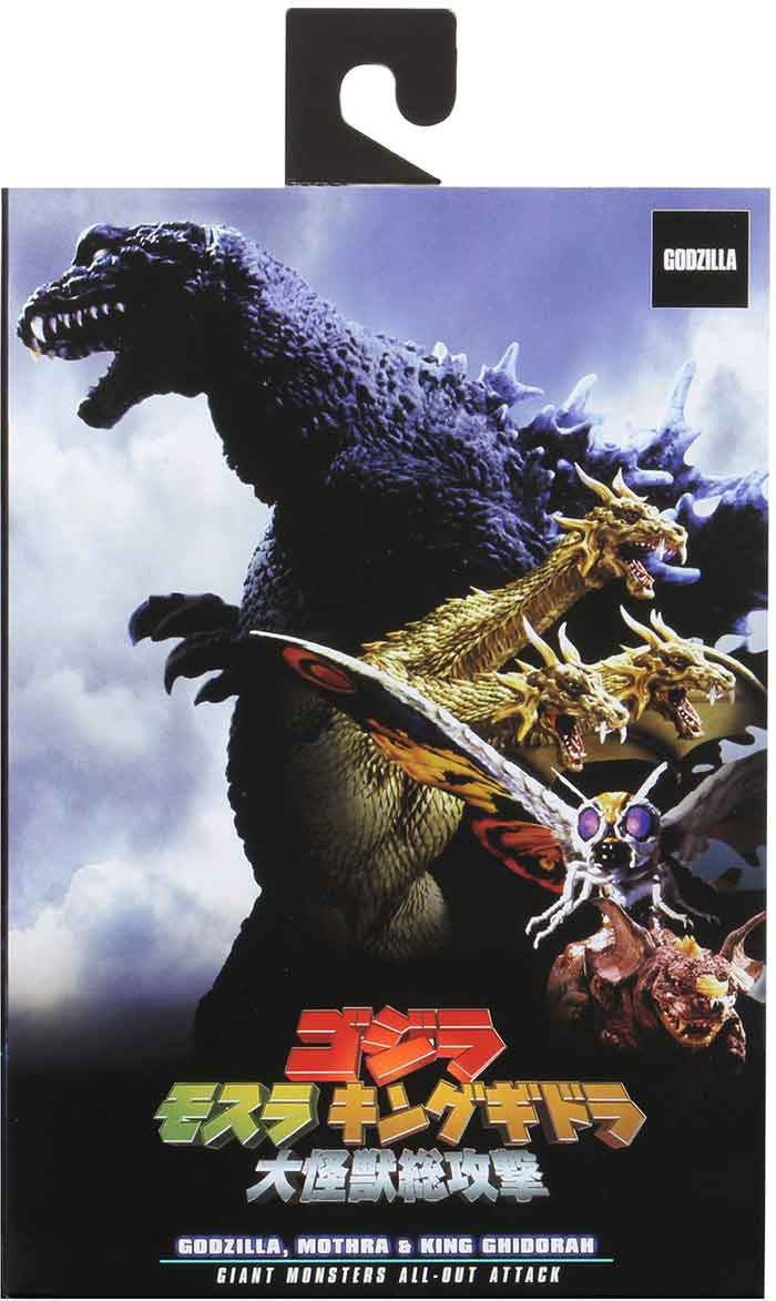Godzilla 6 Inch Action Figure Head To Tail Series - Atomic Blast Godzilla 2001