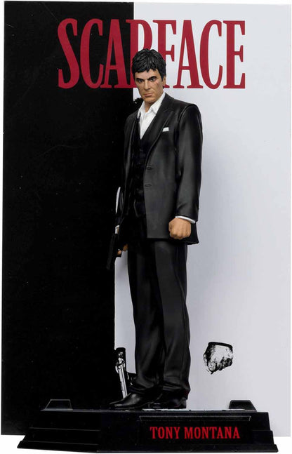 Movie Maniacs Sarface 6 Inch Static Figure - Tony Montana