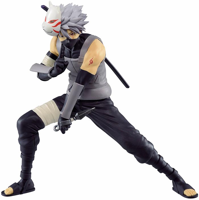 Naruto Shippuden 7 Inch Static Figure Vibration Stars - Hatake Kakashi II
