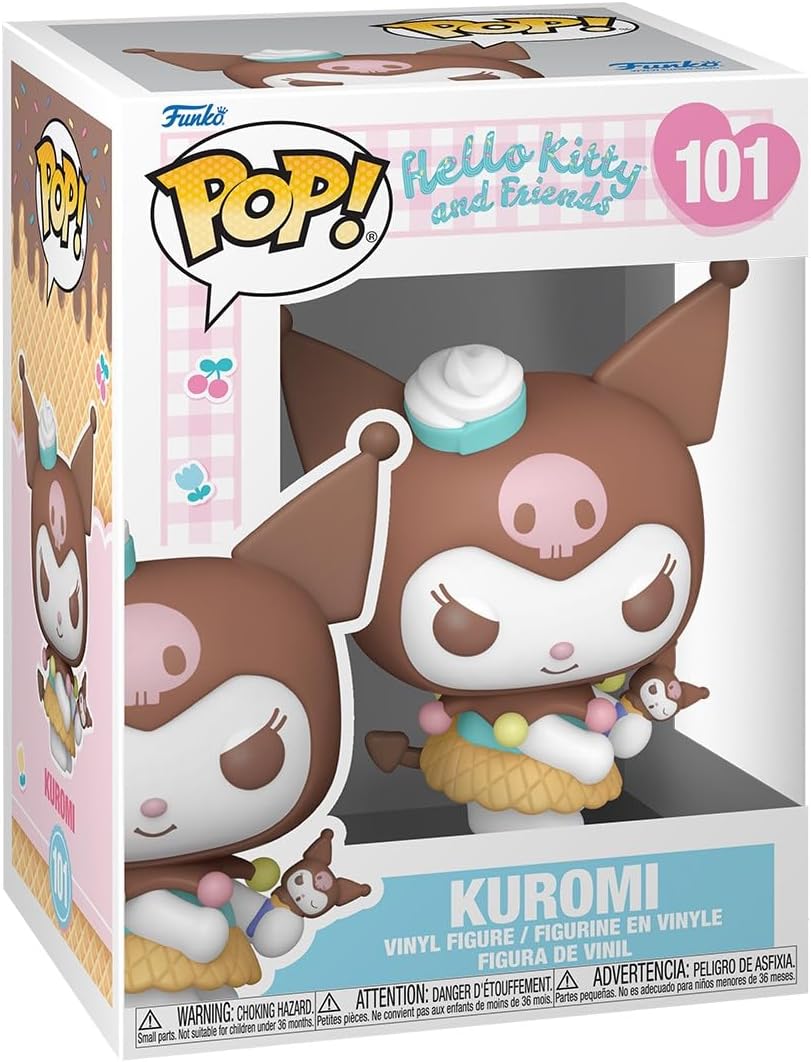Pop Animation Hello Kitty 3.75 Inch Action Figure - Kuromi #101