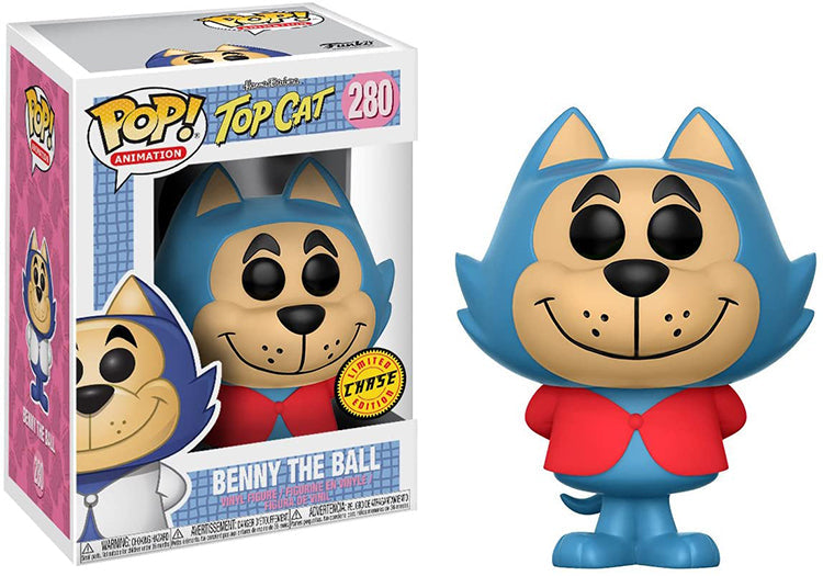 Pop Animation 3.75 Inch Action Figure Top Cat - Benny The Ball #280 Chase