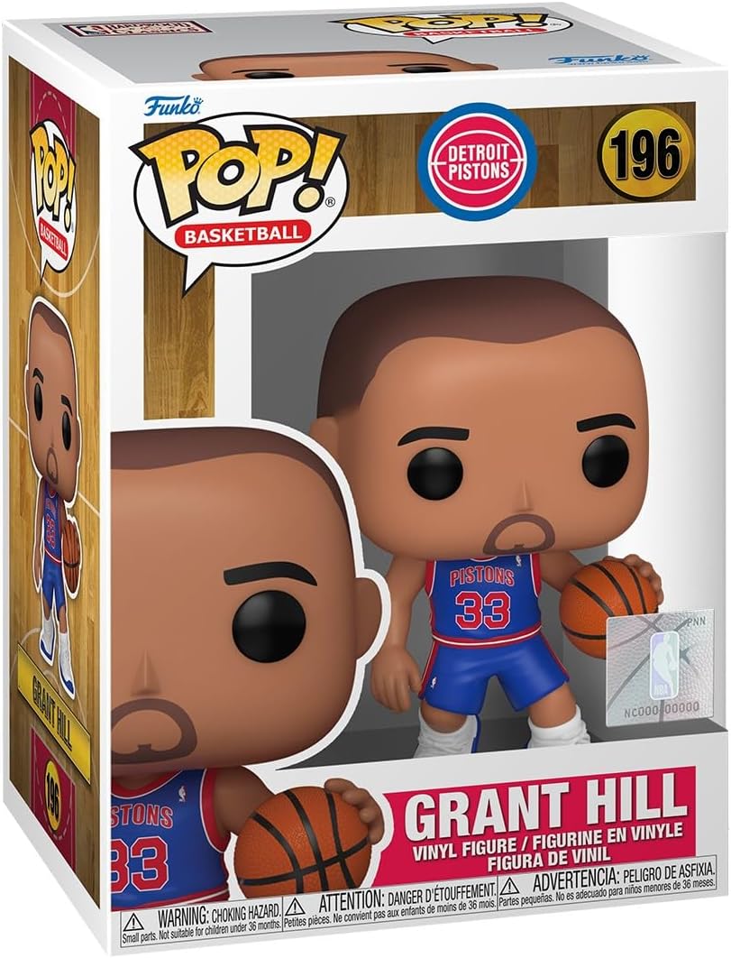 Pop Sports NBA Basketball 3.75 Inch Action Figure - Grant Hill #196