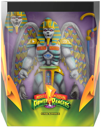 Power Rangers Mighty Morphin 7 Inch Action Figure Ultimates Wave 2 - King Sphinx