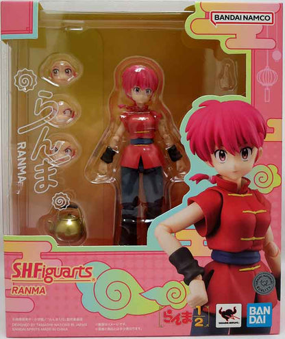 Ranma1/2 6 Inch Action Figure S.H. Figuarts - Ranma (Female Version)