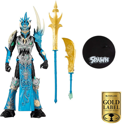 Spawn 7 Inch Action Figure Gold Label Comics Series - Blue Mandarin Spawn