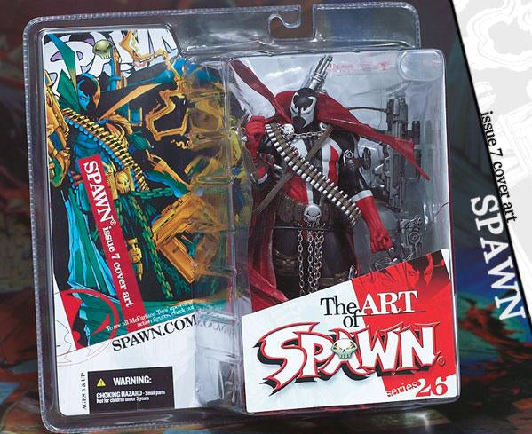 SPAWN i.07 FIGURE Spawn Series 26: The Art Of Spawn Mcfarlane