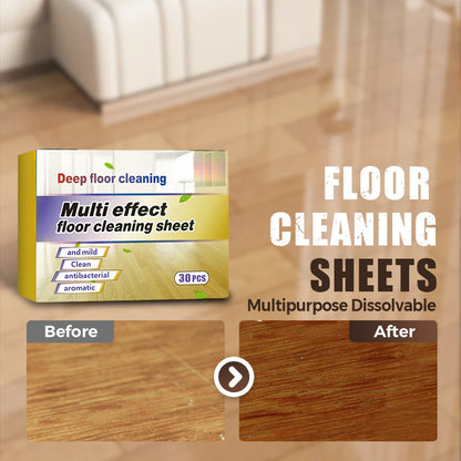 ⏳🔥LIMITED-TIME 50% OFF! 🧹 Multipurpose Dissolvable Floor Cleaning Sheets – Sparkling Clean Floors Effortlessly ✨
