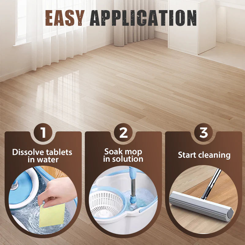 ⏳🔥LIMITED-TIME 50% OFF! 🧹 Multipurpose Dissolvable Floor Cleaning Sheets – Sparkling Clean Floors Effortlessly ✨