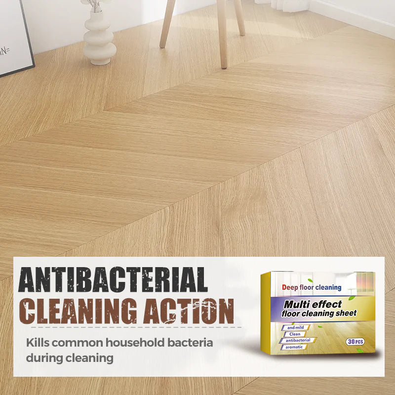 ⏳🔥LIMITED-TIME 50% OFF! 🧹 Multipurpose Dissolvable Floor Cleaning Sheets – Sparkling Clean Floors Effortlessly ✨