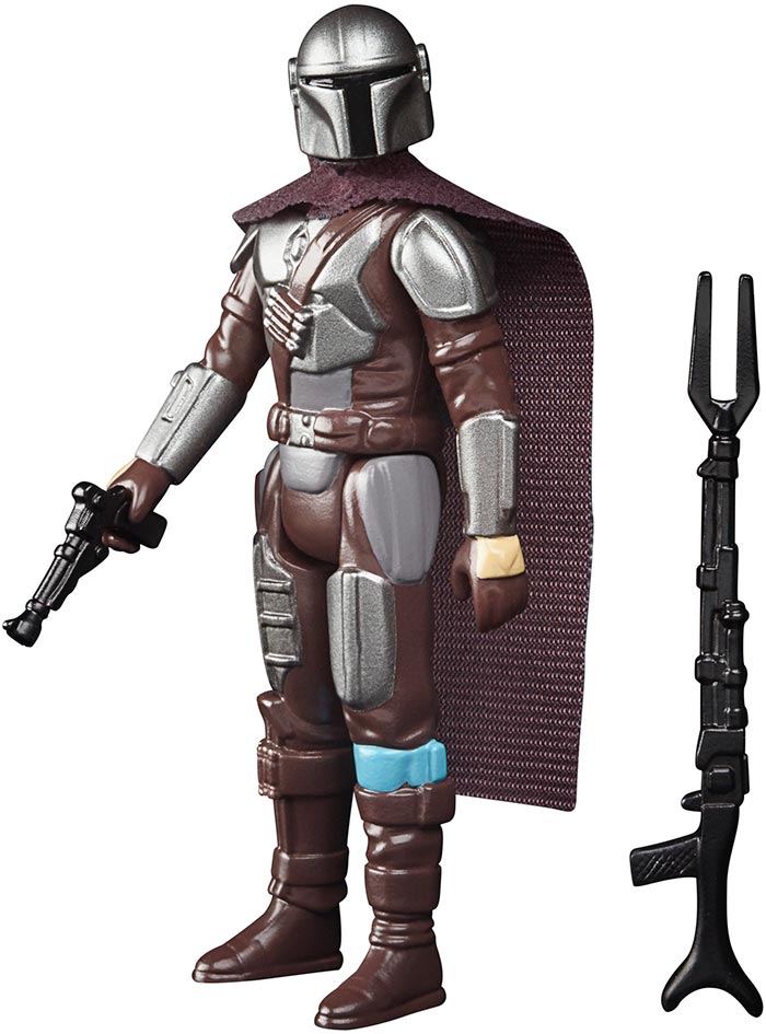 Star Wars Retro Collection 3.75 Inch Action Figure Wave 2 - The Mandalorian (Beskar)