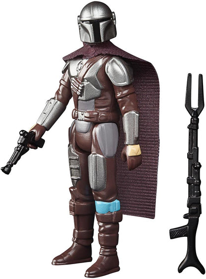 Star Wars Retro Collection 3.75 Inch Action Figure Wave 2 - The Mandalorian (Beskar)