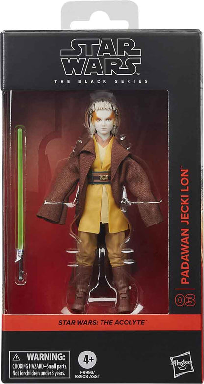 Star Wars The Black Series Acolytes 6 Inch Action Figure (2024 Wave 3A) - Padawan Jecki Lon #03