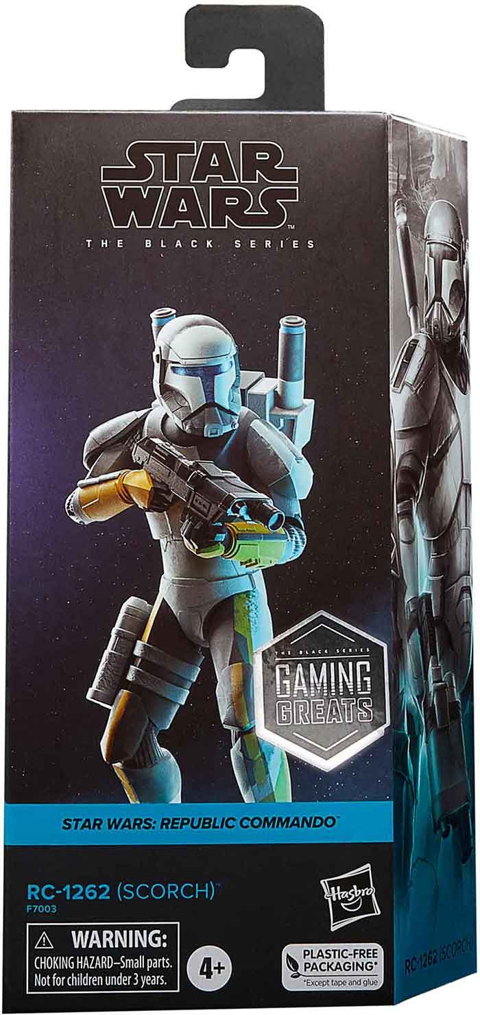 Star Wars The Black Series Gaming Greats 6 Inch Action Figure - RC-1262 (Scorch) Reissue