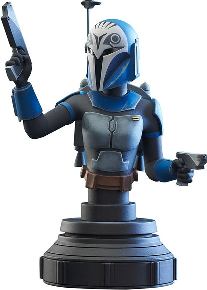 Star Wars The Clone Wars 6 Inch Bust Statue 1/7 Scale - Bo-Katan
