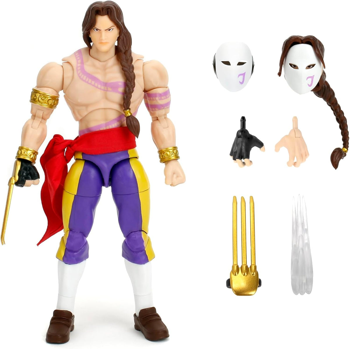 Street Fighter 2 The Final Challengers 6 Inch Action Figure - Vega
