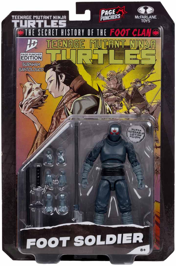 Teenage Mutant Ninja Turtles Page Punchers 5 Inch Action Figure Wave 1 - Foot Soldier